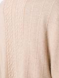 collar detail poncho