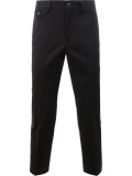 tailored cropped trousers