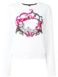 logo print sweatshirt 