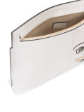 cat face zip clutch 