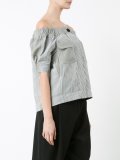 off-the-shoulder blouse