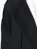 multi-print long coat
