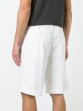 embroidered logo chino shorts