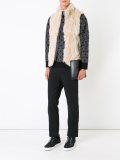 long fit gilet