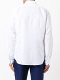 monkey print cuff shirt
