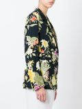花卉印花西装夹克