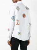 logo print shirt