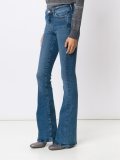 light stonewash bootcut jeans