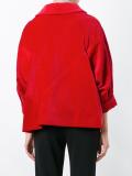 cropped sleeves jacket