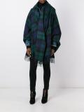 large checked tartan scarf