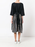 checked dress