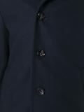 notched lapel mid coat