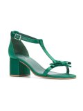 bock heel sandals