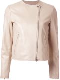 minimal biker jacket