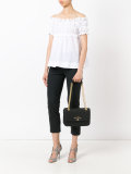 logo plaque shoulder bag 