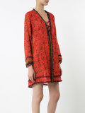 criss-cross neck dress