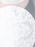 front circle sheer T-shirt