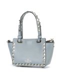 'Rockstud'迷你梯形手提包