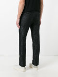 jacquard tailored trousers 