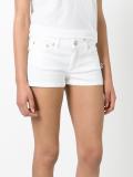 safety pin denim shorts 