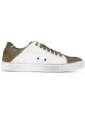 contrast panel sneakers
