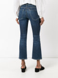 cropped flared jeans 