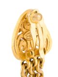 tribal clip-on earrings