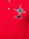 Lacoste x Jean-Paul Goude标志印花polo衫