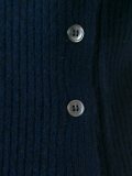 ribbed striped sleeve jumper