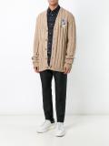 ribbed cardigan