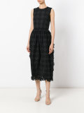 embroidered midi dress
