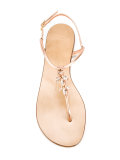 embellished thong sandals 