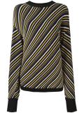 diagonal stripe jumper