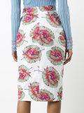 Wilcox wrap floral skirt