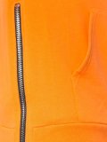 side zip hoodie