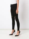 distressed skinny jeans