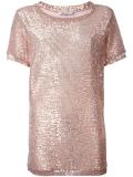 sequin embellished T-shirt 