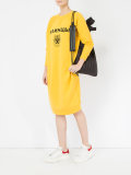 printed mid-length jersey dress