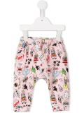 Monster space print leggings