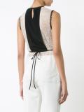 floral embroidered top