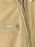 checked parka