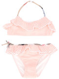 striped bikini