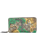 large tiger-printed wallet