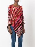 zigzag poncho 