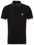 embroidered crown polo shirt