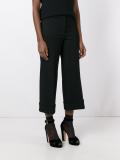 tailored cropped trousers