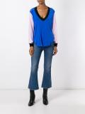 colour block blouse