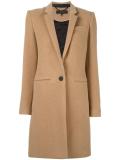welt pockets mid coat
