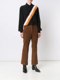 suede flared pants 