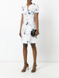 floral print T-shirt dress